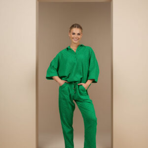 Collectivo - Arden Top - Green Schiffli