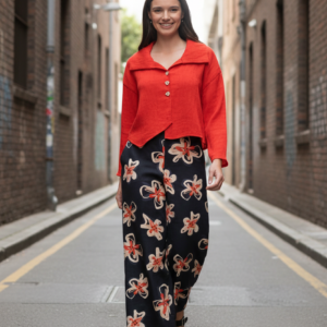 Foil - Its Only Natural Pant - Flower Doodle