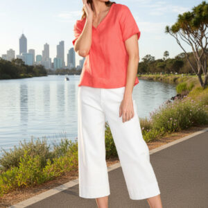 Foil - V Benefits Top - Melon