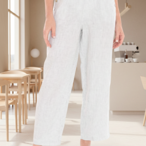 Jump - Core Stripe Pant - Basil/ White