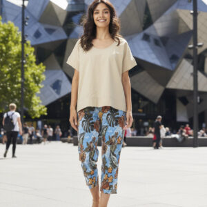 Orientique Bangalene Lima Blue Pant