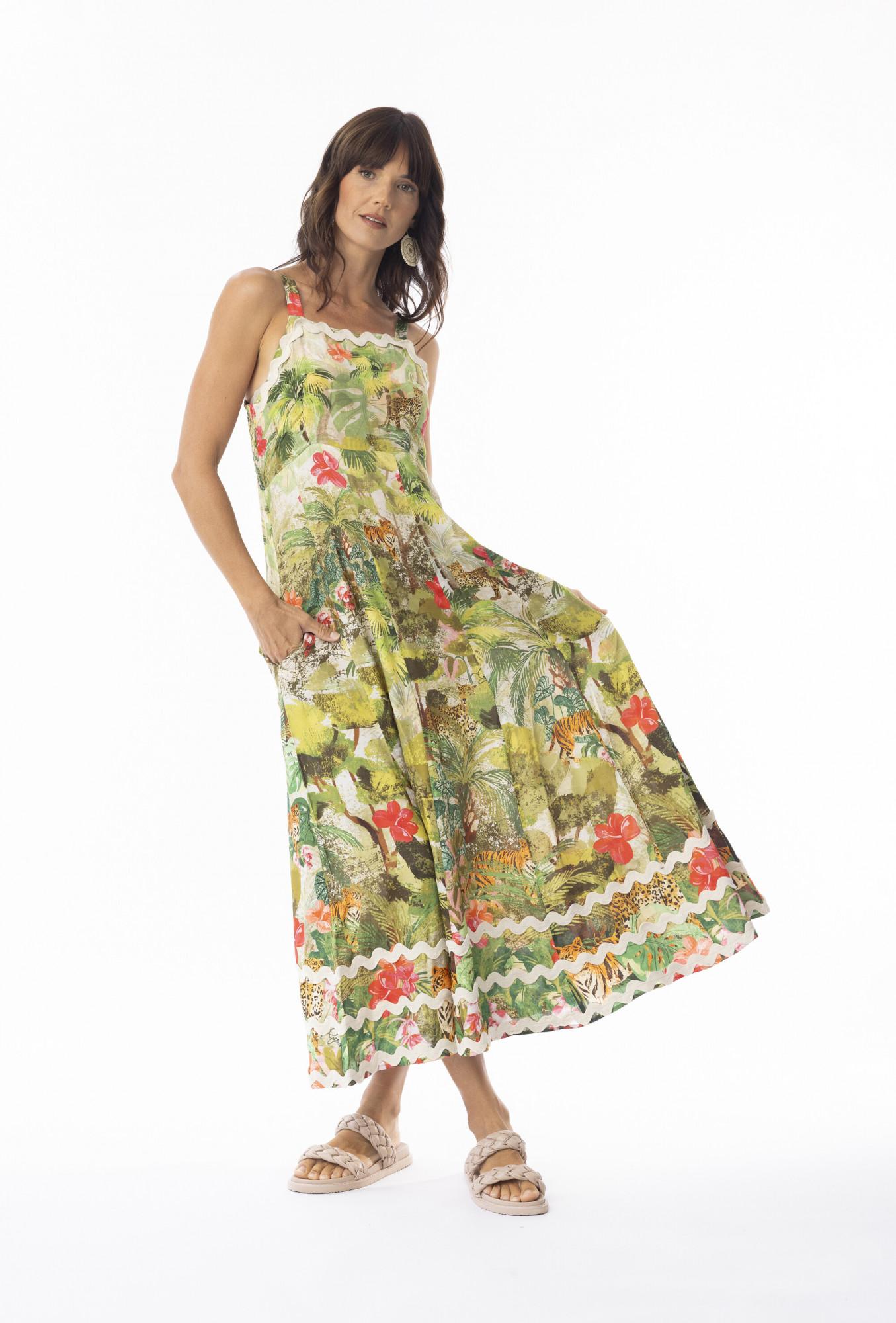 Orientique Cecilia Strappy Dress - Image 2