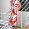 Ping Pong - Linear Maxi Dress