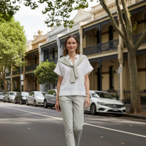 Yarra Trail - Gibson Top - White