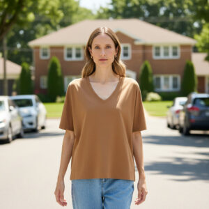 Yarra Trail - Glass Tee - Nutmeg