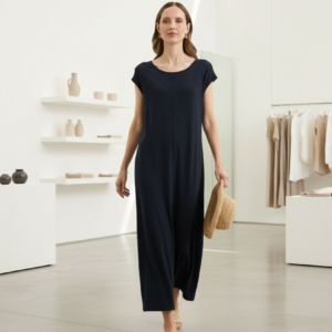 Yarra Trail - Solitude Dress - Navy