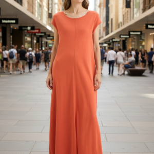 Yarra Trail - Solitude Dress - Volcanic