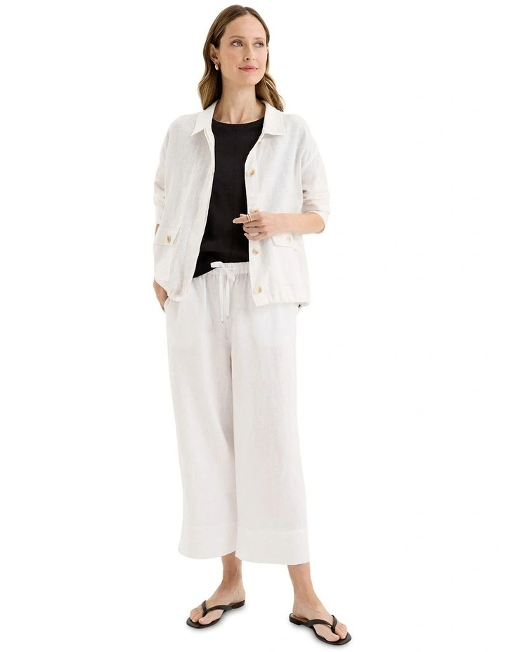 Yarra Trail - Tirari Bomber Jacket - White - Image 5