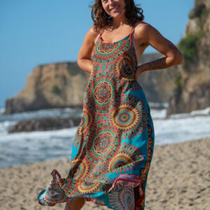 Shiva Mandala Maxi Dress
