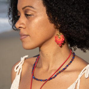 Infinity Macrame Earrings