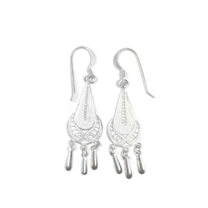 Filigree Earring with Hanging Details