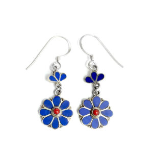 Tibetan Flower Earring