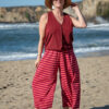 Organic Striped Pants