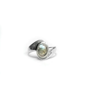 Ring with Wrapped Stone