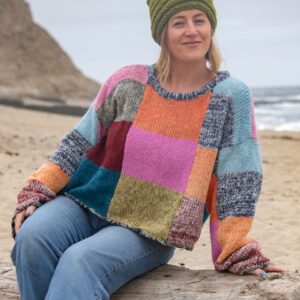 Mohair Patch Sweater