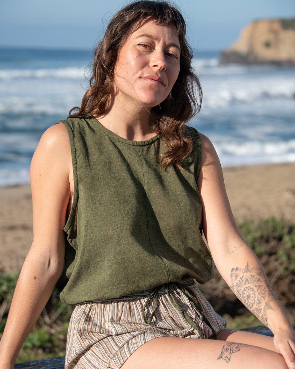 Drawstring Kurta Top - Image 3