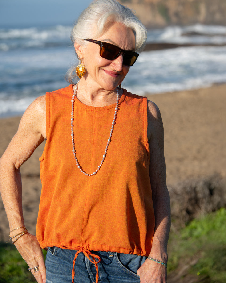 Drawstring Kurta Top - Image 2