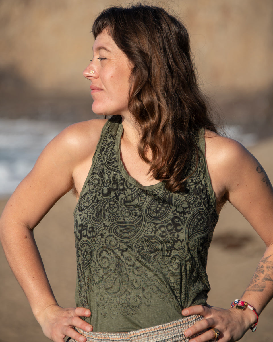Paisley Tank Top - Image 3