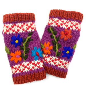 Wildflower Fingerless Gloves